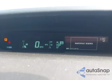 2012 Toyota Prius Two z USA, uszkodzony, nr VIN JTDKN3DU6C1612565